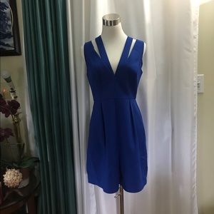 BCBG Maxazria Royal Blue Cocktail Brand New Dress